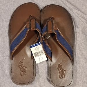 Ralph lauren flip flops sz 13